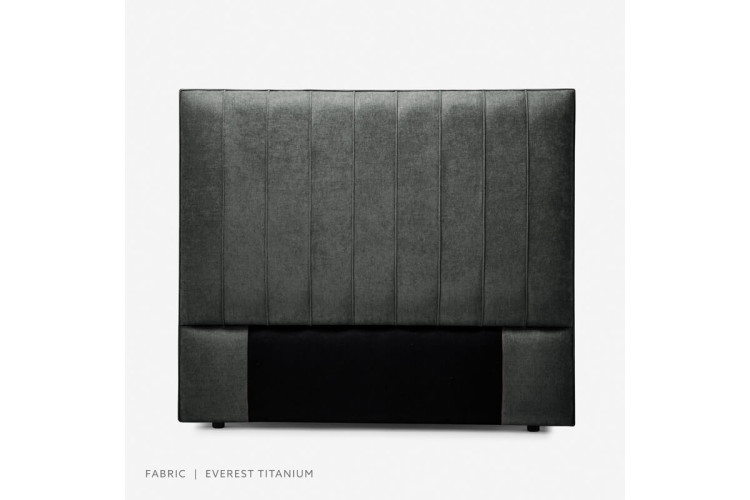 Harlem Headboard - Queen - Everest Titanium Queen Headboards - 1
