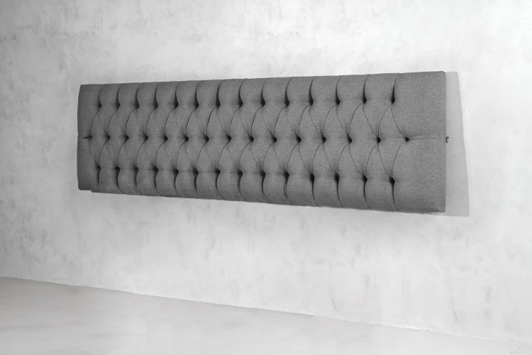 Juliette Headboard - Grand King - Alaska Grey Grand Headboard - 1