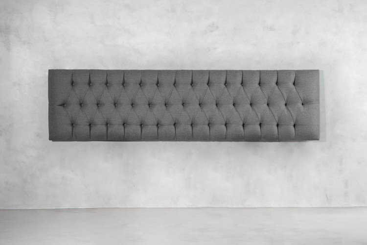 Juliette Headboard - Grand King - Alaska Grey Grand Headboard - 1