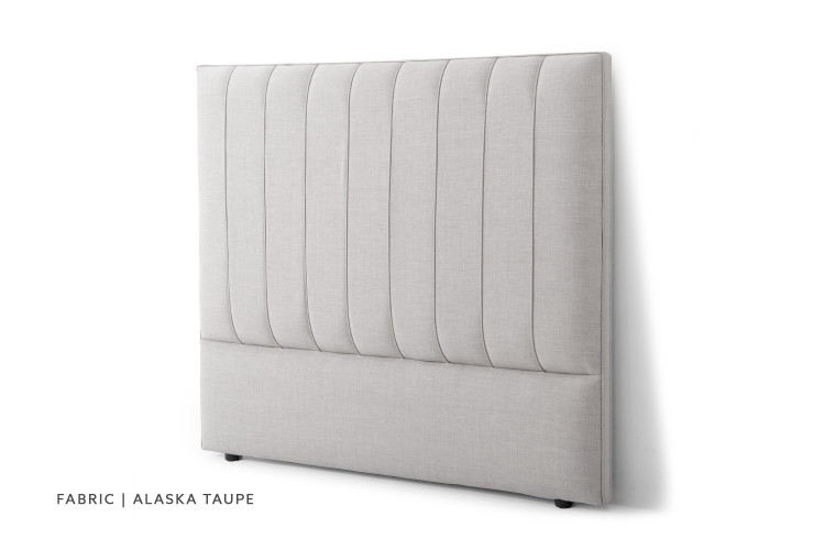 Harlem Headboard - Double - Alaska Taupe Double Headboards - 1