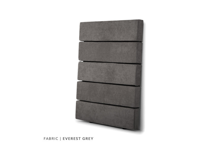 Drew Headboard - Three Quarter - Everest Grey 3/4 Headboards - 1