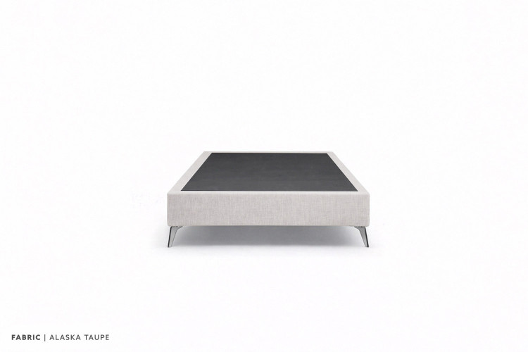Maya Bed Base - 3/4 - Alaska Taupe Bed Bases - 1