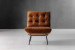 Fidel Leather Chair - Tan Occasional Chairs - 3