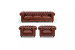 Jefferson Leather Lounge Suite - Brown Lounge Suites - 2