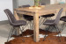 Vancouver Enzo 6 Seater Dining Set (1.6m) - Vintage Grey 6 Seater Dining Sets - 1