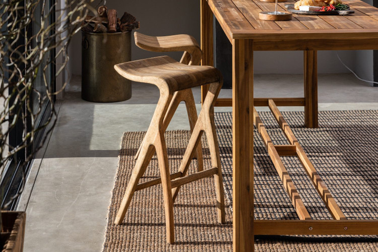 Solo Bar Chair - Summer Oak Bar Stools - 4