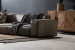 Jagger Leather Modular - 4 Seater Couch - Graphite Living Room Furniture - 2