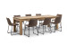 Montreal Halo 8-Seater Dining Set (2.4m) - Ginger 8-Seater Dining Sets - 6