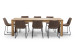 Montreal Halo 8-Seater Dining Set (2.4m) - Ginger 8-Seater Dining Sets - 7