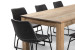 Montreal Halo 8-Seater Dining Set (2.4m) - Ebony 8-Seater Dining Sets - 7