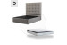 Double Bed - Double Mattress - Alaska Grey - Ariella Bed Combo - 