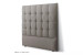 Ariella Headboard - King - Alaska Grey King Headboards - 4
