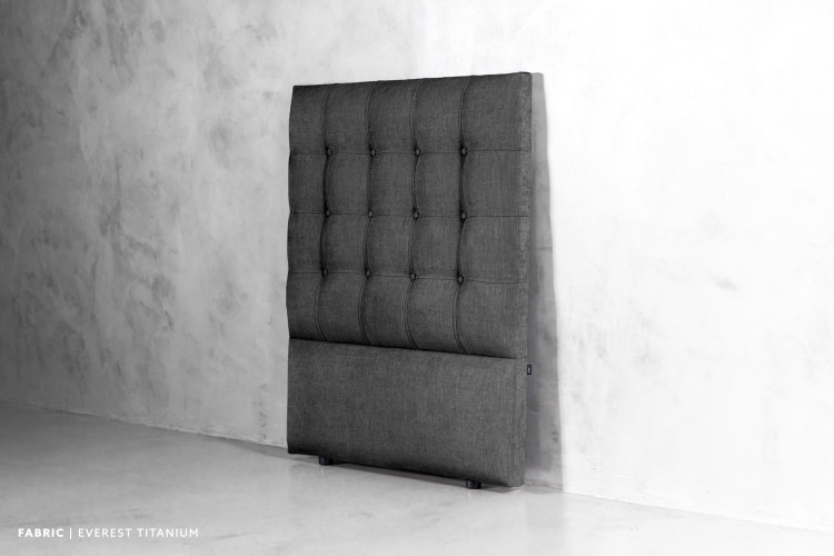 Ariella Headboard - Single - Everest Titanium Single Headboards - 1
