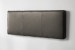 Matlock Leather Headboard - King - Charcoal King Headboards - 3