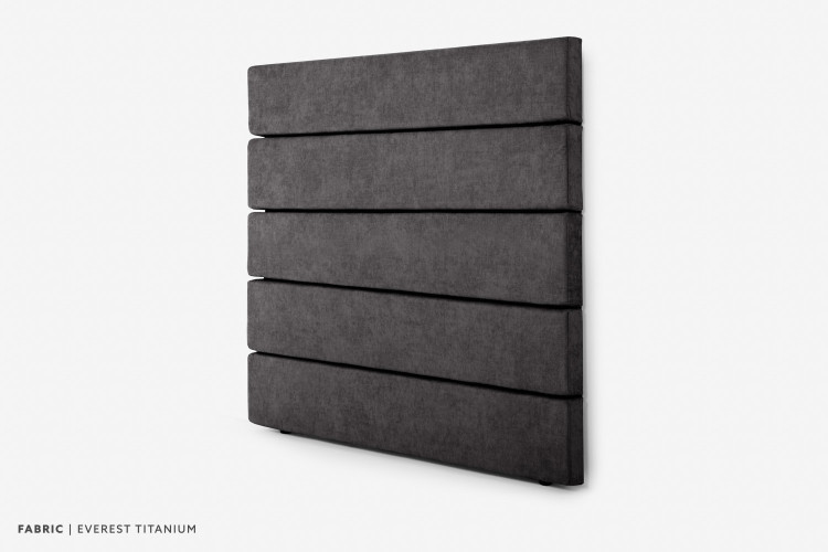 Drew Headboard - Queen - Everest Titanium Queen Headboards - 1