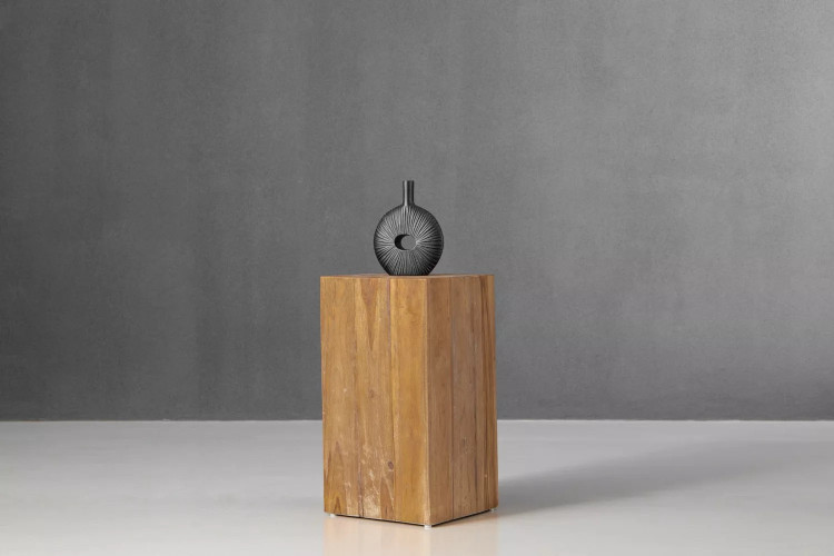 Leora Wooden Decor Stand - Medium Planters and Stands - 1