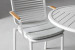 Genoa Ceylon 2-Seater Patio Set - White Patio Dining - 5