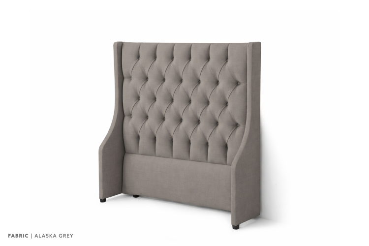 Madison - 3/4 Headboard - Alaska Grey 3/4 Headboards - 1