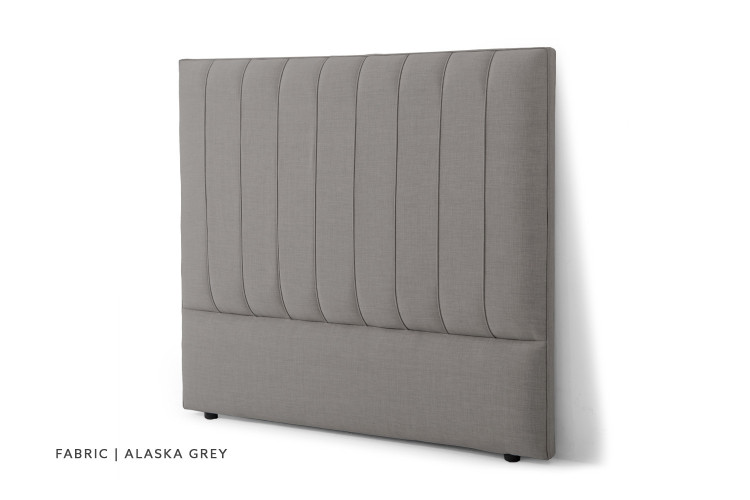 Harlem Headboard - Queen - Alaska Grey Queen Headboards - 1