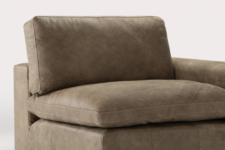 Bexley Leather Modular - Right Arm - Dune Modular Unit - Add-On - 1