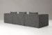 Montclair Modular - L-Shape Couch - Moonshadow Fabric Modular Couches - 5