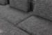 Montclair Modular - L-Shape Couch - Moonshadow Fabric Modular Couches - 8