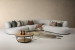 Amberweave Corner Couch - Ivory Drift Corner Couches - 1