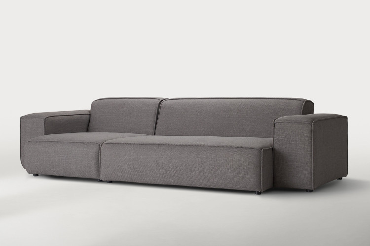Jagger Max Modular - 4-Seater Couch - Avalon Grey 4-Seater Fabric Couches - 1