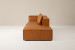 Montclair Leather Modular Open 3-Seater Couch - Desert Tan 3 - Seater Couches - 4