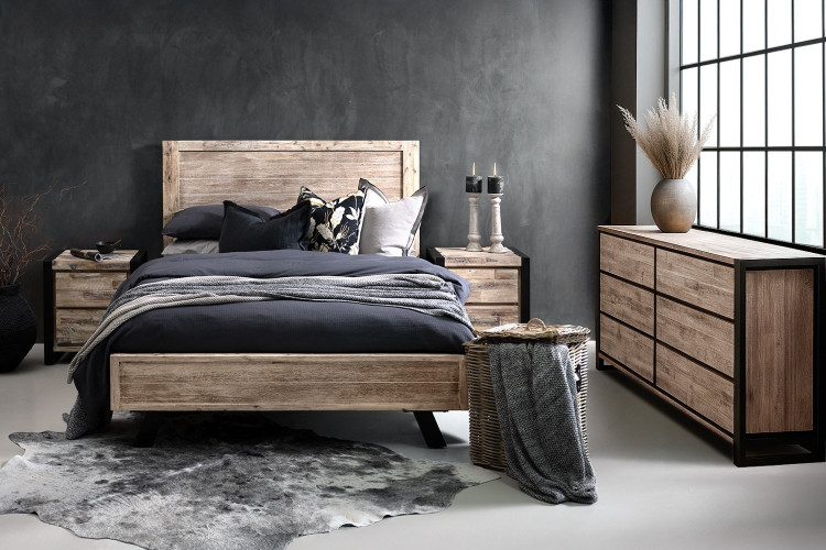 Ashford Bedroom Combo - Queen Queen Size Beds - 1