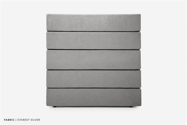 Drew Headboard - King - Everest Silver King Headboards - 7