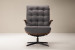 Fidel Swivel Armchair - Fossil Grey Armchairs - 1