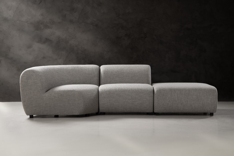 Wentworth Modular  Open 3-Seater Couch - Ash Drift Home - 1