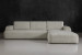 Orclan L-Shape Couch - Ivory Drift Home - 2