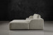 Orclan L-Shape Couch - Ivory Drift Home - 7