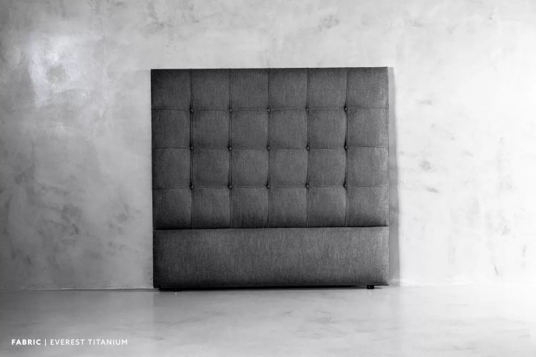 Ariella Headboard - King - Everest Titanium King Headboards - 1