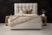 Ariella Bed - Queen - Ivory Drift Queen Size Beds - 1