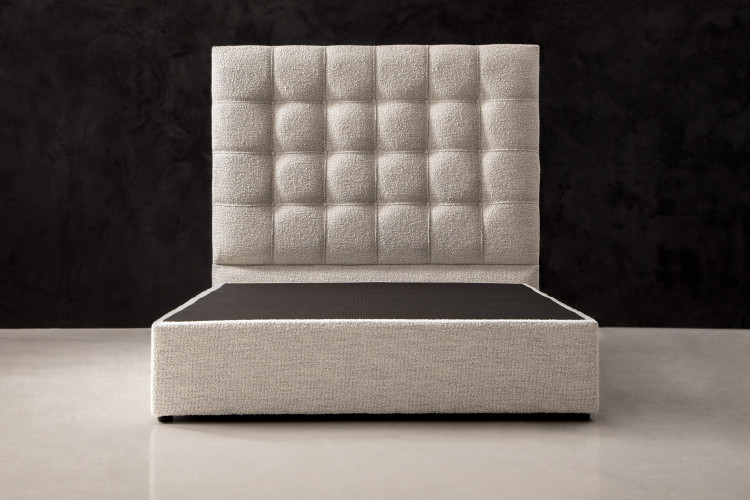 Ariella Bed - Queen - Ivory Drift Queen Size Beds - 1