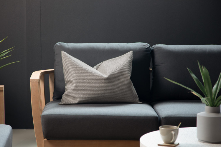 Taupe Boe - Duck Feather Scatter Cushion Patio Scatter Cushions - 1