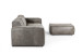 Jagger Leather Modular - Daybed - Graphite Daybed Couches - 3