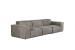 Jagger Leather Modular - 4-Seater Couch - Graphite 4-Seater Leather Couches - 3