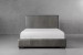 Sienna Leather Bed - Carbon Grey - Queen Queen Size Beds - 5