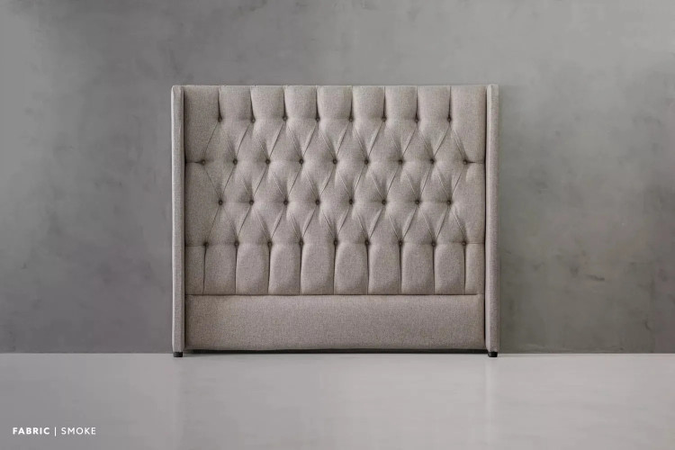 Genevieve Headboard - Queen - Smoke Queen Headboards - 2