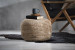 Zale Handmade Ottoman - Natural & White Ottomans - 1