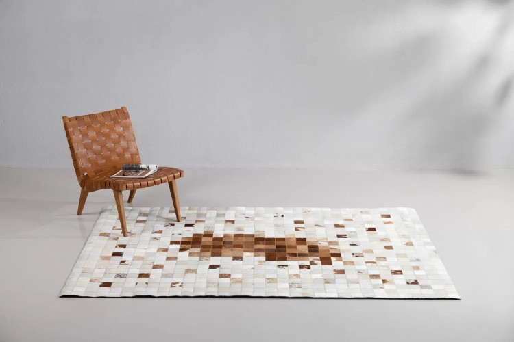 Zabia Cow Hide Rug Rugs - 1