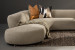 Lunessence L-Shape Couch - Serenity Sand 3 Seater Fabric Couches - 10