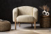 Prague Armchair - Ivory Flint Living Room Furniture - 3