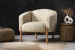 Prague Armchair - Ivory Flint Living Room Furniture - 1