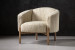 Prague Armchair - Ivory Flint Living Room Furniture - 2