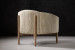 Prague Armchair - Ivory Flint Living Room Furniture - 6